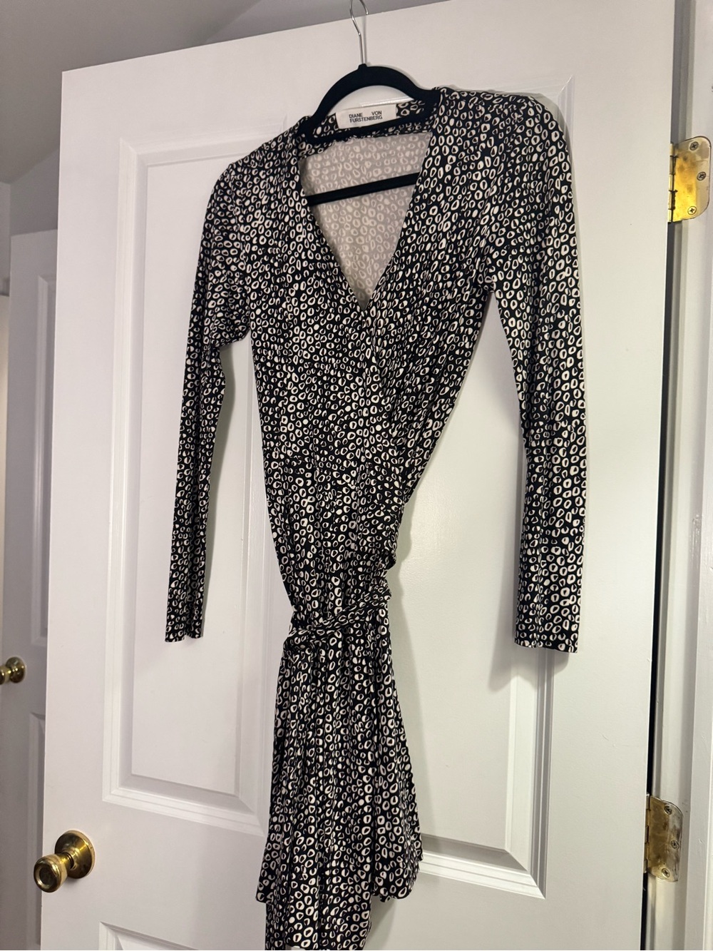 Diane Von Furstenberg Printed Wrap Dress